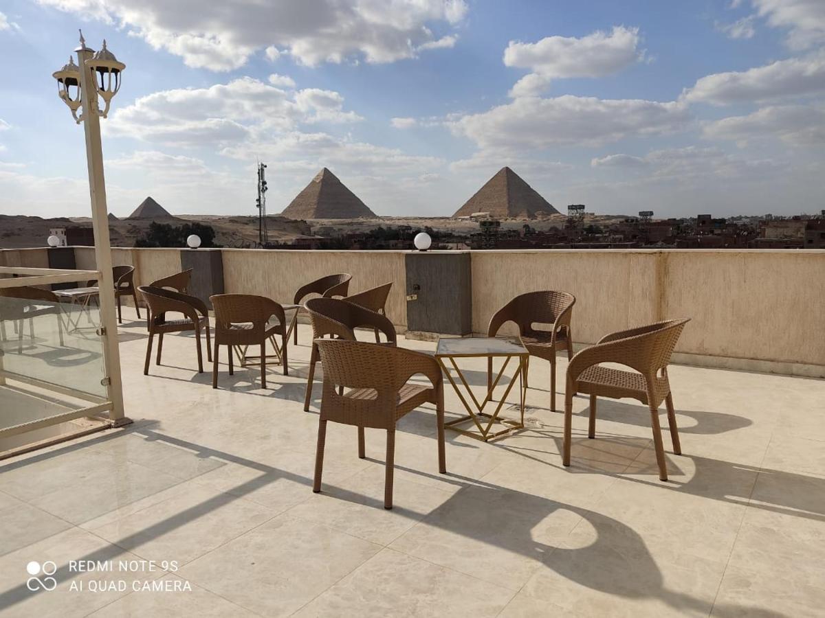 Khufu Pyramids Hotel Kafret el-Gabal Exterior foto
