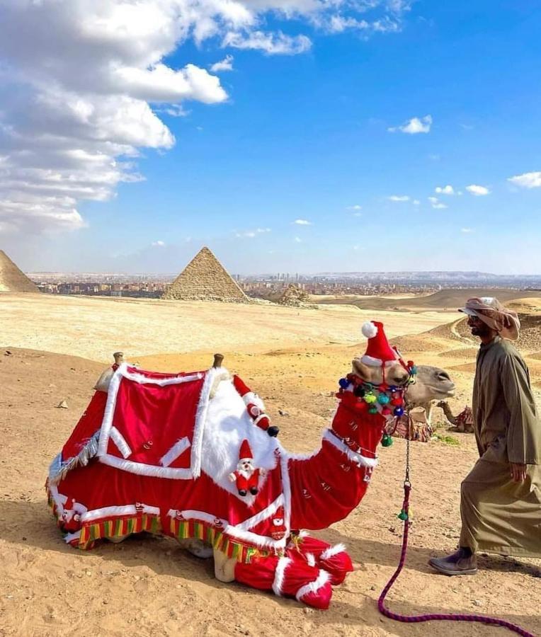 Khufu Pyramids Hotel Kafret el-Gabal Exterior foto